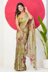 Vasthrlay Fashion Chiffon Printed Dusty Ethnic Wear