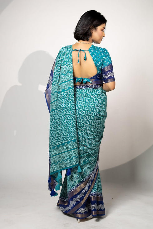 Vasthrlay Fashion Bandhani Printed Ethnic Wear