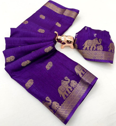 Vasthrlay Kalamkari Tussar Saree