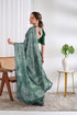 Vasthrlay Fashion Chiffon Geometric Printed Ethnic Wear