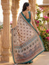Vasthrlay Banglori Printed Dusty Saree