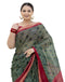 Vasthrlay Chiffon Bandhani Unstitched Pink Saree
