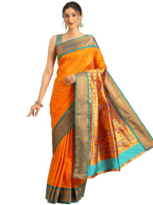 Vasthrlay Paithani Bottle Saree
