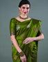 Vasthrlay Banarasi Unstitched Saree