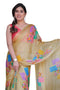 Vasthrlay Fashion Chiffon Printed Red Ethnic Wear