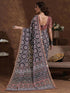 Vasthrlay Weaving Printed Beige Saree
