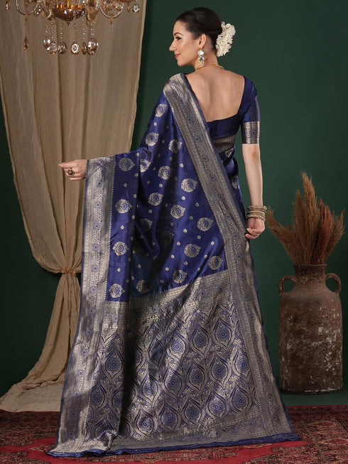 Vasthrlay Kanjivaram Woven Blouse Ethnic Wear