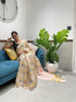 VasthrlayGeorgette Unstitched Srivalli Yellow Free Ethnic Wear