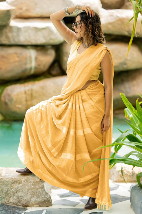 Vasthrlay Fashion Georgette Green Ethnic Wear
