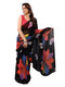 VasthrlayGeorgette Bandhani Unstitched Black Free Ethnic Wear