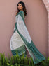 Vasthrlay Womens Printed Unstitched Multicolor Saree