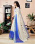 Vasthrlay Womens Printed Unstitched Olive Green Saree