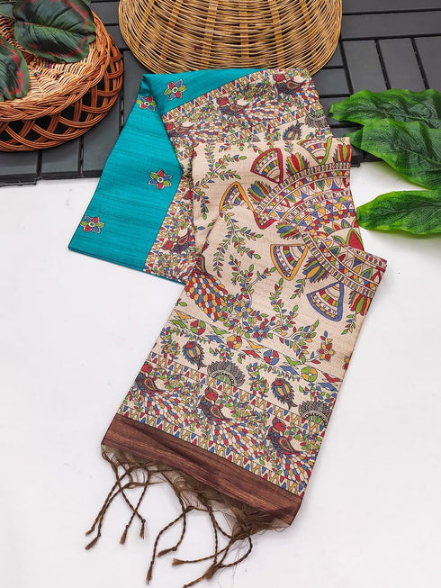 Vasthrlay Madhubani Kalamkari Traditional