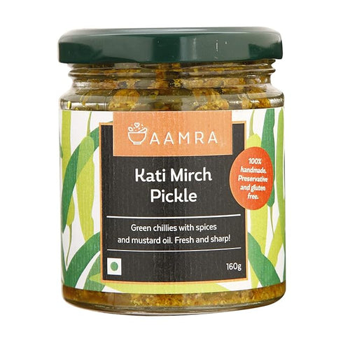 Aamra Homemade Traditional Kati Mirch Pickle