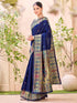Vasthrlay Paithani Weaving Green Saree