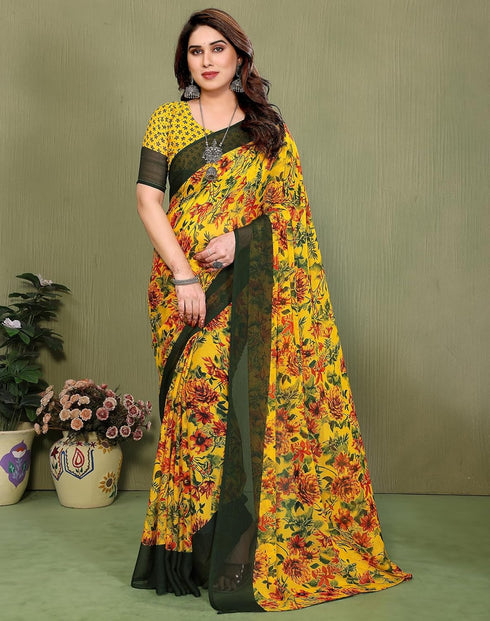Vasthrlay Georgette Traditional Ethinic Az Ys Vaidika Ethnic Wear