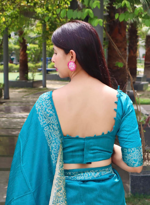 Vasthrlay Tussar Handloom Saree