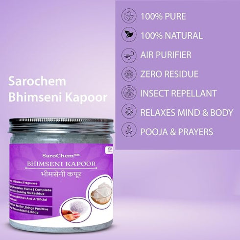 Sarochem™ Bhimseni Kapoor/Pacha Karpooram
