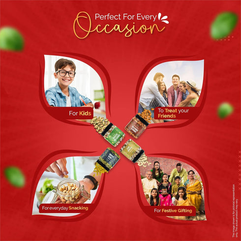 GreenFinity Premium Dry Fruit Combo