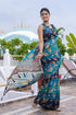 Vasthrlay Fashion Georgette Geometric Printed Ethnic Wear