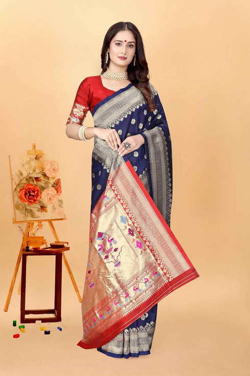 Vsathrlay Banarasi Paithani Kanjivaram Collections Ethnic Wear