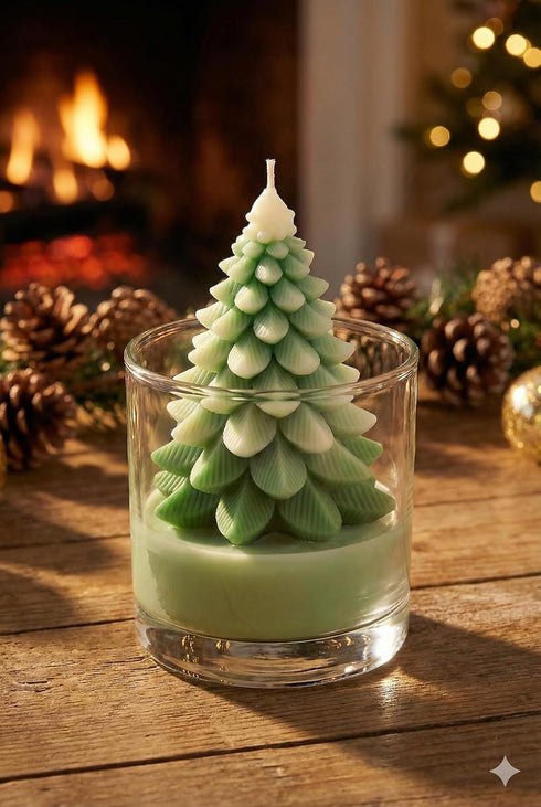 Christmas Tree Candle