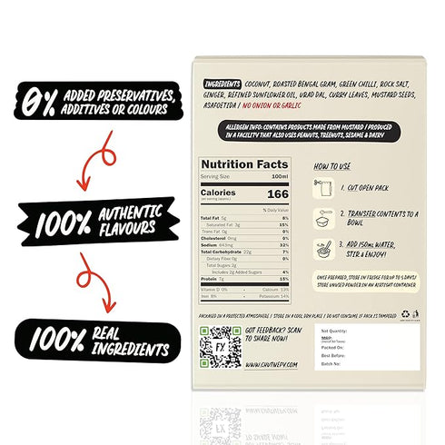 Chutnefy Coconut (Nariyal) Chutney