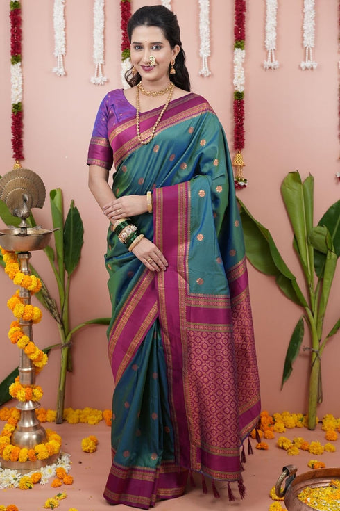 Vasthrlay Kanjivaram Unstitched Blouse Ethnic Wear