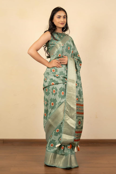Vasthrlay Fashion Cotton Printed Ethnic Wear