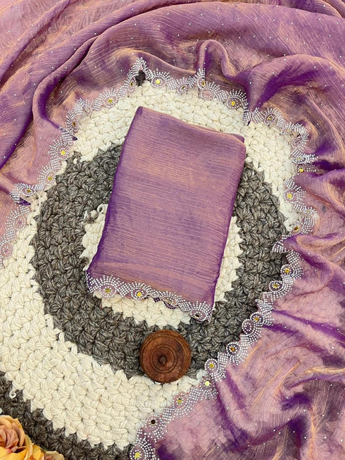 Vasthrlay Embellished Lightweight Unstitched Complements