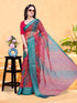 Vasthrlay Organza Printed Unstitched Saree