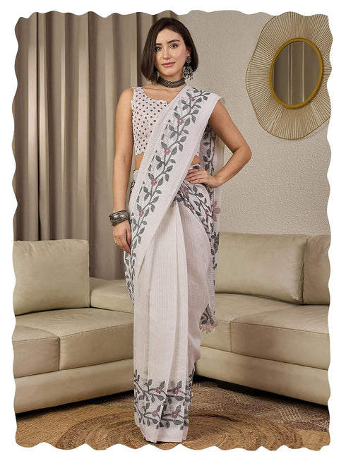Vasthrlay Cotton Printed Unstitched Ethnic Wear