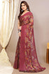 Vasthrlay Fashion Chiffon Turquoise Ethnic Wear