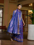 Vasthrlay Exquisite Traditional Intricate Gold Tone Saree