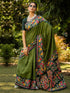 Vasthrlay Madhubani Printed Unstitched Hs Ethnic Wear
