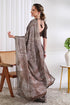 Vasthrlay Fashion Chiffon Geometric Printed Ethnic Wear
