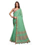 Vasthrlay Women's Cotton Unstitched Blouse Saree