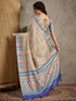 Vasthrlay Georgette Madhubani Unstitched Su Ethnic Wear