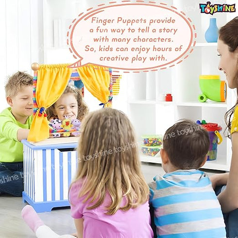 Toyshine Animal Finger Puppets Multicolor