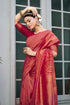 Vasthrlay Banarasi Premium Pink Ethnic Wear