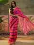 Vasthrlay Womens Printed Unstitched Multicolor Saree