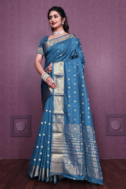 Vasthrlay Satin Jacquard Woven Textured