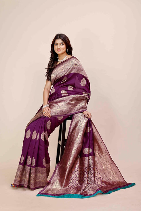Vasthrlay Kanjivaram Silk Saree