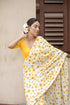 VasthrlayChanderi Unstitched Surajmukhi Yellow Free Ethnic Wear