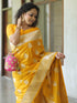 Vsathrlay Saree Kanjivaram Silk Pari Gold