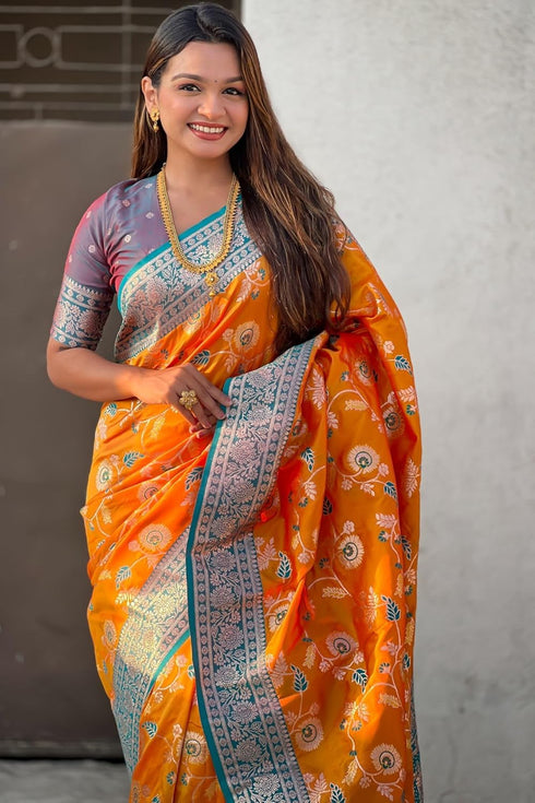 Vasthrlay Kanjivaram Woven Blouse Ethnic Wear