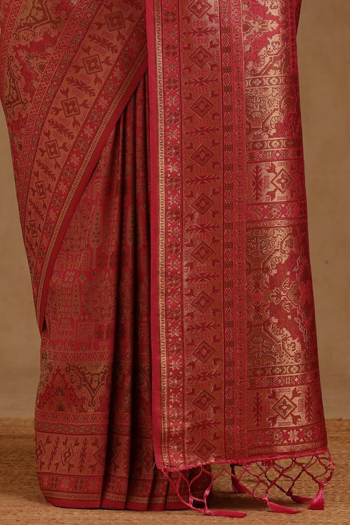 Vasthrlay Purple Tussar Designs