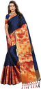 Vasthrlay Jacquard Unstiched Ethnic Wear