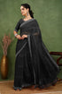 Vasthrlay Fashion Georgette Stripes Navy Ethnic Wear