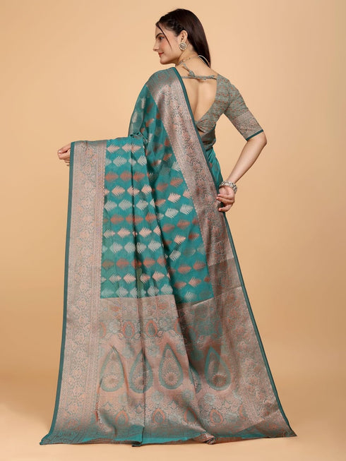 Vasthrlay Organza Ethnic Wear